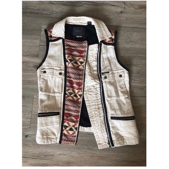 Scotch & Soda Jackets & Blazers - Maison Scotch Aztec Detailed Vest